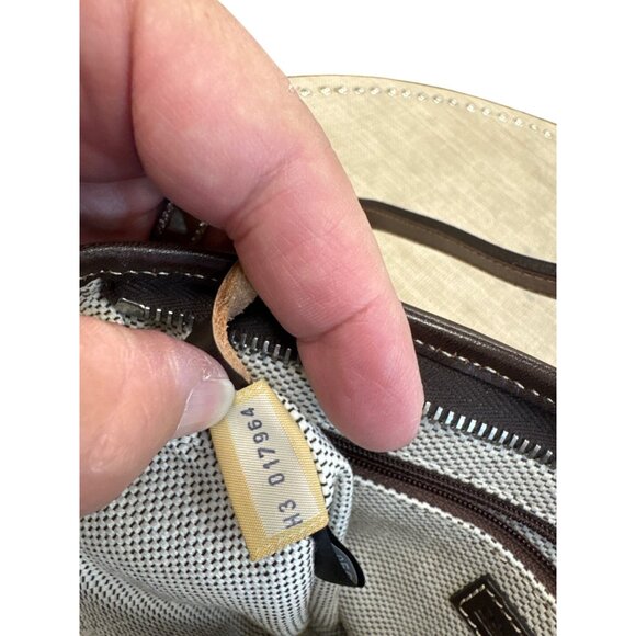 Dooney & Bourke Womens Orange brown satchel handbag small SKU8150 - Picture 16 of 16